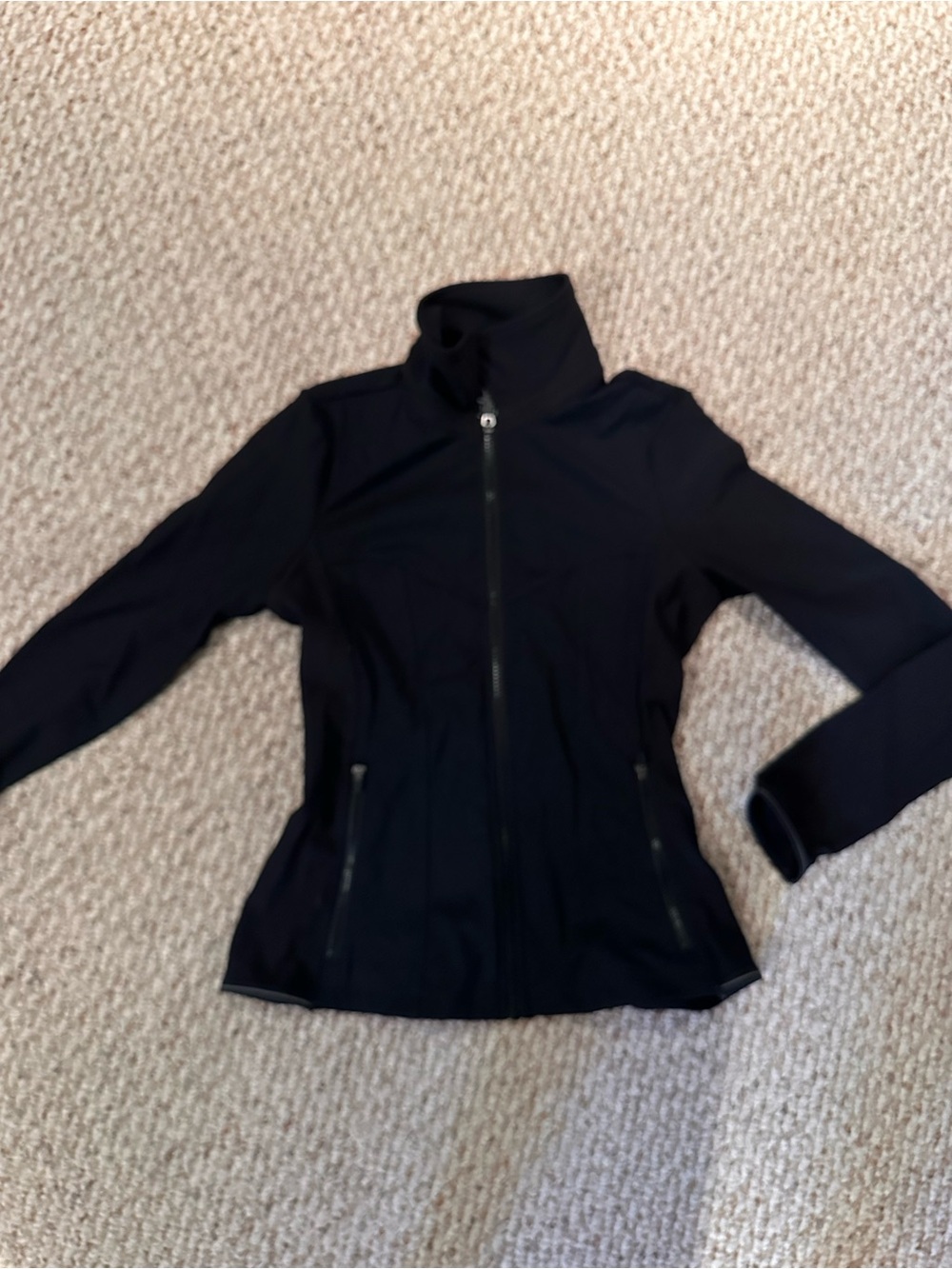 ALL ACCESS Black Zip-Up Jacket